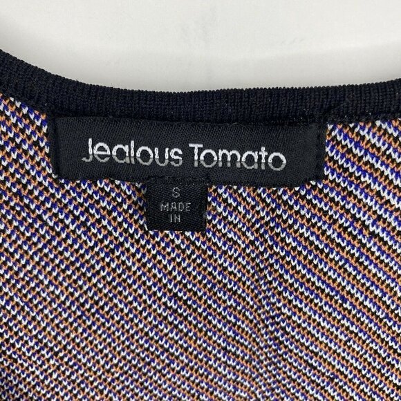 NWOT Jealous Tomato Women Size Small Multicolor Rayon Aztec Sweater Dress NEW - Picture 3 of 10